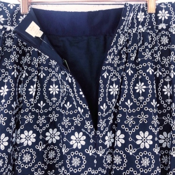 Kate Spade Shore Thing Eyelet Wrap Skirt Blue NWT - Picture 9 of 15